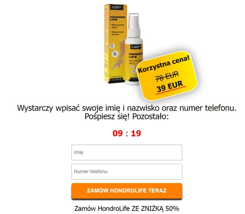 Hondrolife - Efektywna Ochrona i Regeneracja Stawów